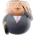 Businessman Bert Wobbler Squeezies Stress Reliever